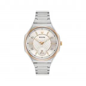 宝路华/Bulova  40.5 MM 不锈钢 石英机芯 手表 98P182
