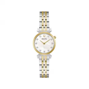 宝路华/Bulova Regatta系列 24.00 MM 不锈钢 石英机芯 女表 98P202