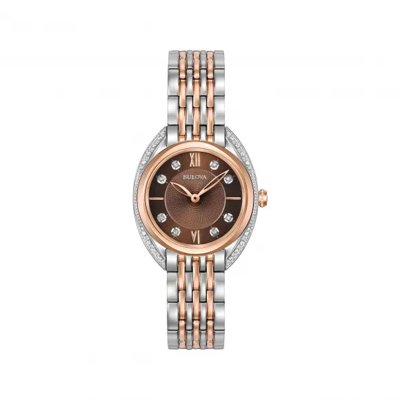 宝路华/Bulova  30 MM 不锈钢 石英机芯 手表 98R230