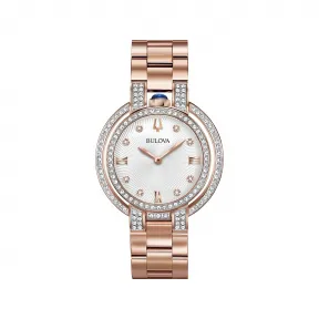 宝路华/Bulova  35 MM 不锈钢 石英机芯 手表 98R250