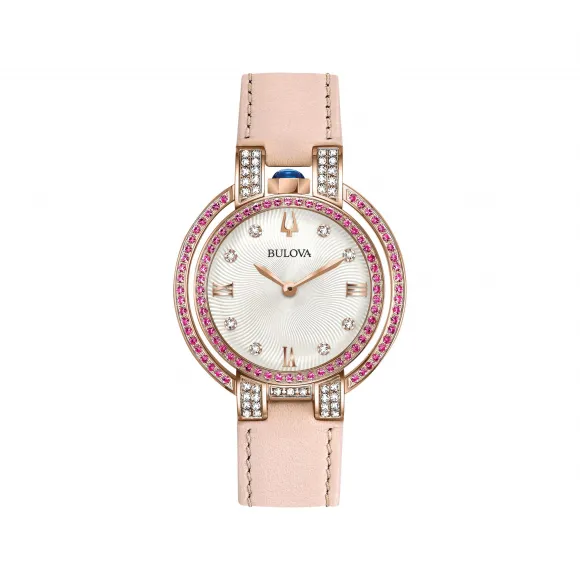 宝路华/Bulova  35 MM 不锈钢 石英机芯 手表 98R257