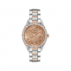 宝路华/Bulova  32.5 MM 不锈钢 石英机芯 手表 98R264