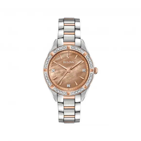 宝路华/Bulova  32.5 MM 不锈钢 石英机芯 手表 98R264