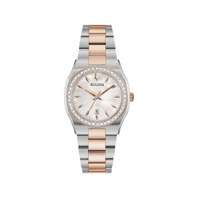 宝路华/Bulova Surveyor系列 31.00 MM 不锈钢 石英机芯 女表 98R283