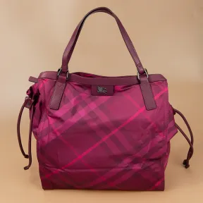 博百利/Burberry 紅色 尼龍 女性 手提包 3658277