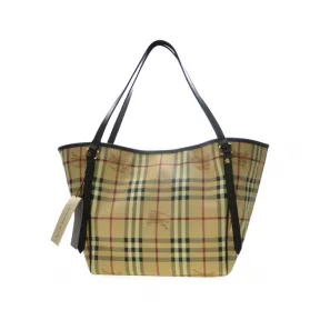 博百利/Burberry 深啡色 PVC  手提包 3741175