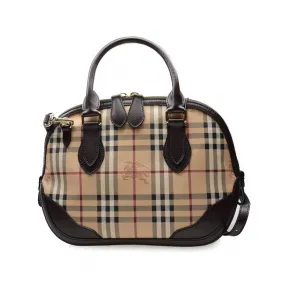 博百利/Burberry 啡色 PVC  单肩包 3856900