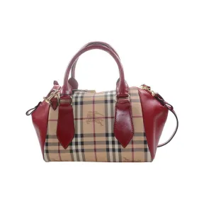 博百利/Burberry 紅色 PVC  单肩包 3886070