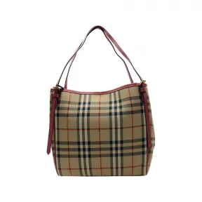 博百利/Burberry 粉紅色 帆布  单肩包 4012454