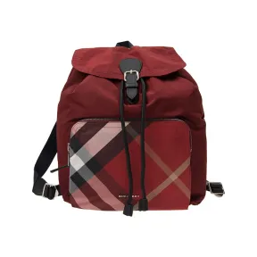 博百利/Burberry 紅色 尼龍  双肩包 4045055