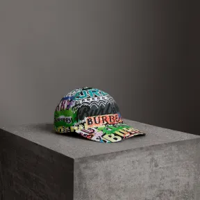 博百利/Burberry  典藏标志印花棒球帽 (多色)  40753511