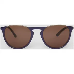 博百利/Burberry 男士 锁孔圆弧框飞行员太阳眼镜 (蓝色) - 男士  40788511