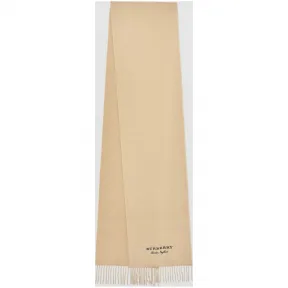 博百利/Burberry  刺绣羊绒绒头围巾 (浅裸色)  40790041