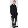 博百利/Burberry 男士 羊绒 Trench 风衣 (黑色) - 男士  80032271