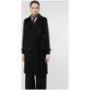 博百利/Burberry 女士 羊绒 Trench 风衣 (黑色) 80040971