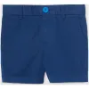 博百利/Burberry 儿童用品 棉质卡其短裤 (亮海军蓝)  80048851