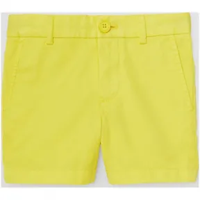 博百利/Burberry 儿童用品 棉质卡其短裤 (香橼色) - 男童装  80048861