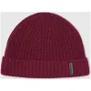 博百利/Burberry 女士 罗纹针织羊绒帽 (深莲灰色)  80076481