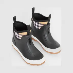 博百利/Burberry Vintage 格纹橡胶雨靴  P80082371