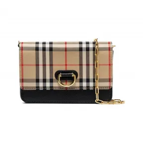 博百利/Burberry 黑色 皮革 女性 单肩包 8009530