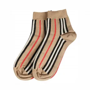 博百利/Burberry 男士 米色袜子 80125541