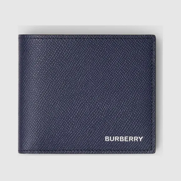 博百利/Burberry 粒纹皮革双折零钱夹 P80146581
