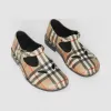 博百利/Burberry Vintage 格纹皮革玛丽珍鞋  P80153401