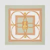 博百利/Burberry 女士 典藏围巾印花丝质方巾 (石绿色)  80162031