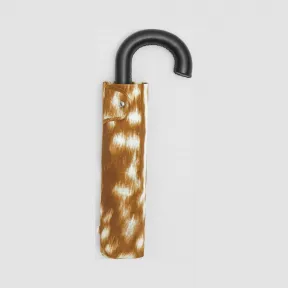 博百利/Burberry 鹿纹印花折叠雨伞 (蜜色)  80167831