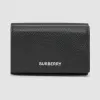 博百利/Burberry 小号粒纹皮革折叠钱夹 (黑色) - 男士  80174551