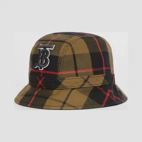 博百利/Burberry 两面双用专属标识图案渔夫帽  P80182581