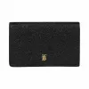 博百利/Burberry 小号粒纹皮革折叠钱夹 (黑色) - 女士  80189591