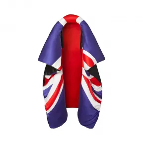 博百利/Burberry 英国国旗Logo超大款绗缝斗篷 80214001