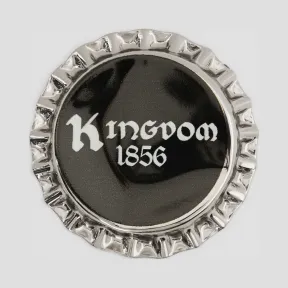 博百利/Burberry 男士 镀钯金瓶盖胸针 (钯金色)  80220251