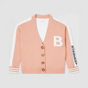 博百利/Burberry B 图案美利奴羊毛提花开衫  P80220981