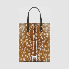 博百利/Burberry 男士 鹿纹尼龙托特包 (棕色)  80223631