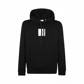 博百利/Burberry 男士 鹿印花棉质连帽衫 (黑色) 80223741