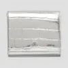 博百利/Burberry 金属感压花折叠式钱夹  P80224491