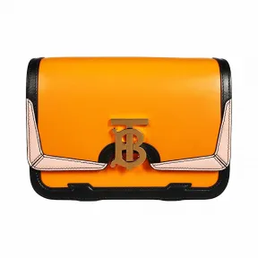 博百利/Burberry 女士 小号TB包橙色 80230721