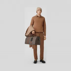 博百利/Burberry 美利奴羊毛高领针织衫 (暖驼色) - 男士  80255561