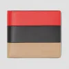博百利/Burberry 拼色皮革双折钱夹 P80285751
