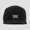 博百利/Burberry 徽标嵌花斜纹棉帽 (黑色)  80302011