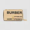 博百利/Burberry 女士 Lola – 小号 Horseferry 印花绗缝酒椰纤维萝纳包  80302291