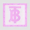 博百利/Burberry 女士 专属标识崁纱丝质混纺大号方巾  80321801
