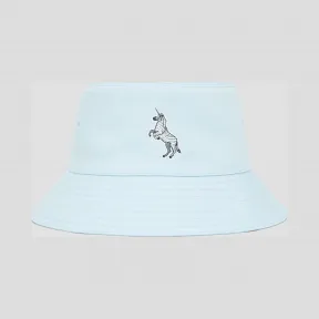 博百利/Burberry 女士 斑马装饰棉质斜纹渔夫帽  80322331