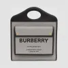 博百利/Burberry 女士 中号双色帆布拼皮革口袋包  80323361