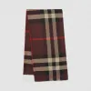 博百利/Burberry 女士 双面两用格纹羊绒围巾  80336141
