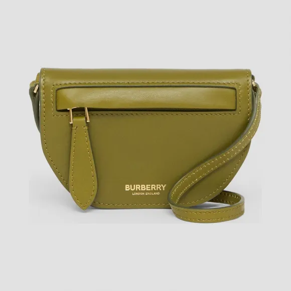 博百利/Burberry 女士 Olympia – 皮革埃伦匹亚卡片夹 80351361