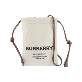 博百利/Burberry 白色 帆布 通用 手提包 8036712