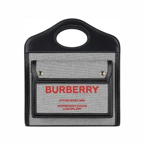 博百利/Burberry 黑色 女士 手提包 8036814